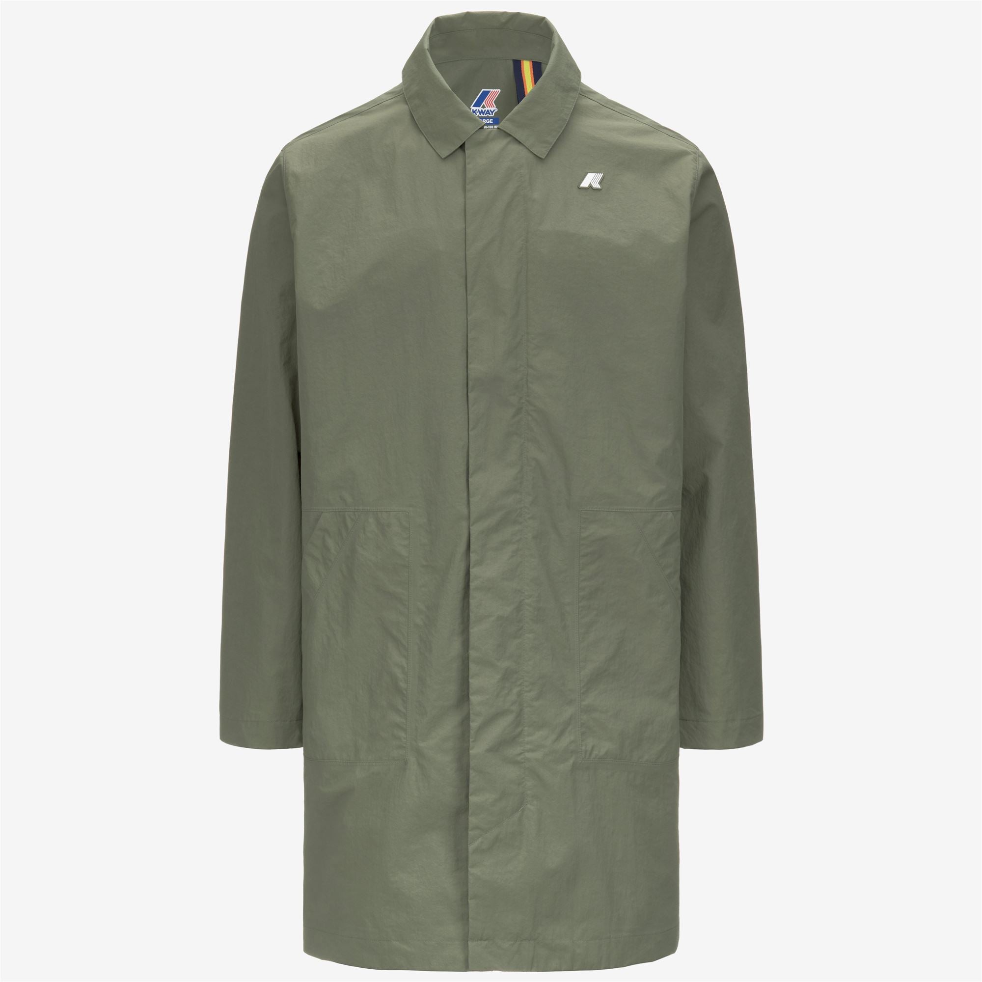 KENLEY COTTON NYLON - Jackets - 3/4 LENGTH - Man - GREEN LICHEN