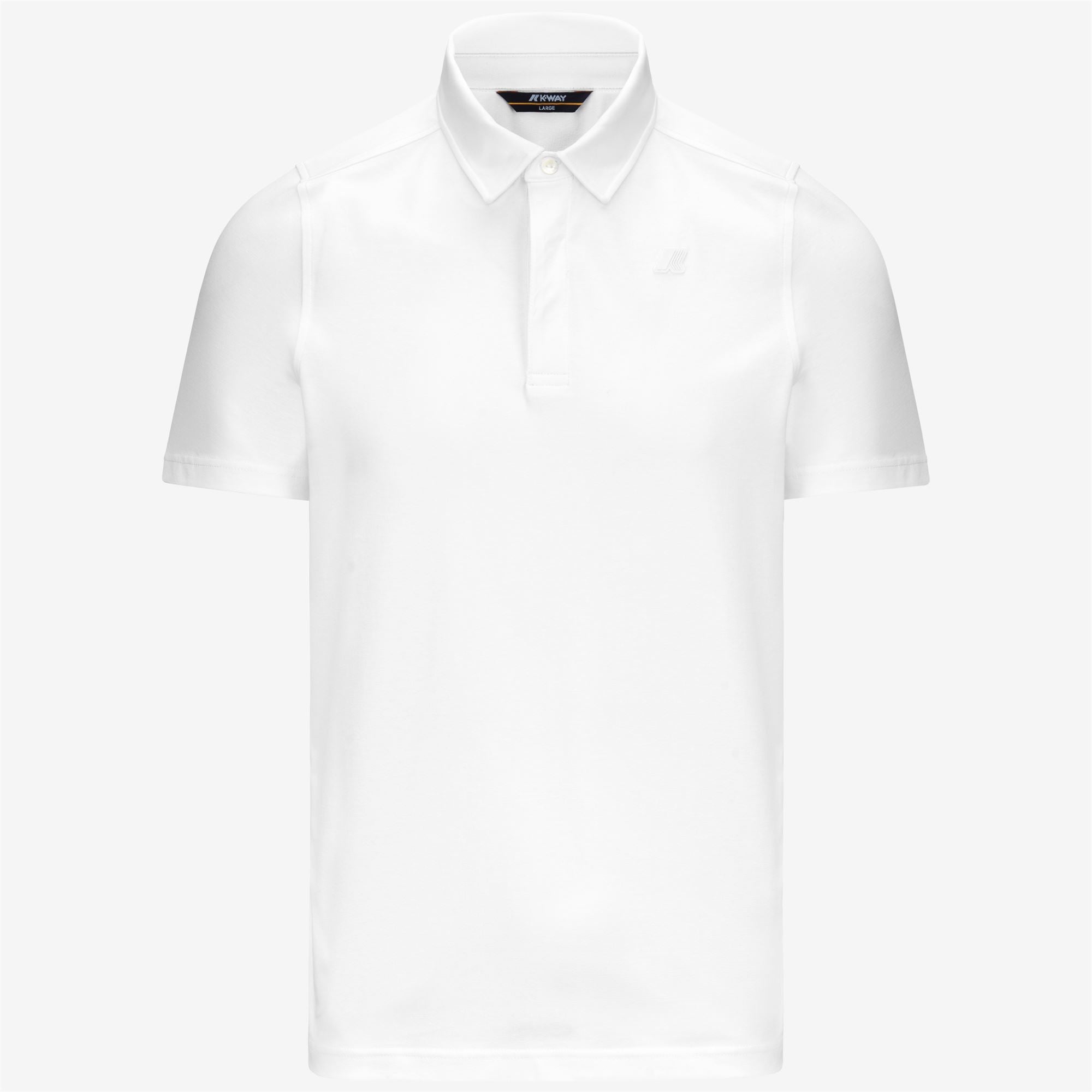VINCELLE LIGHT STRETCH JERSEY - Polo Shirts - Polo - Man - WHITE