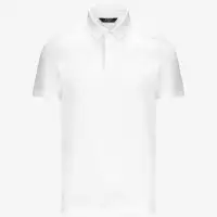VINCELLE LIGHT STRETCH JERSEY - Polo Shirts - Polo - Man - WHITE