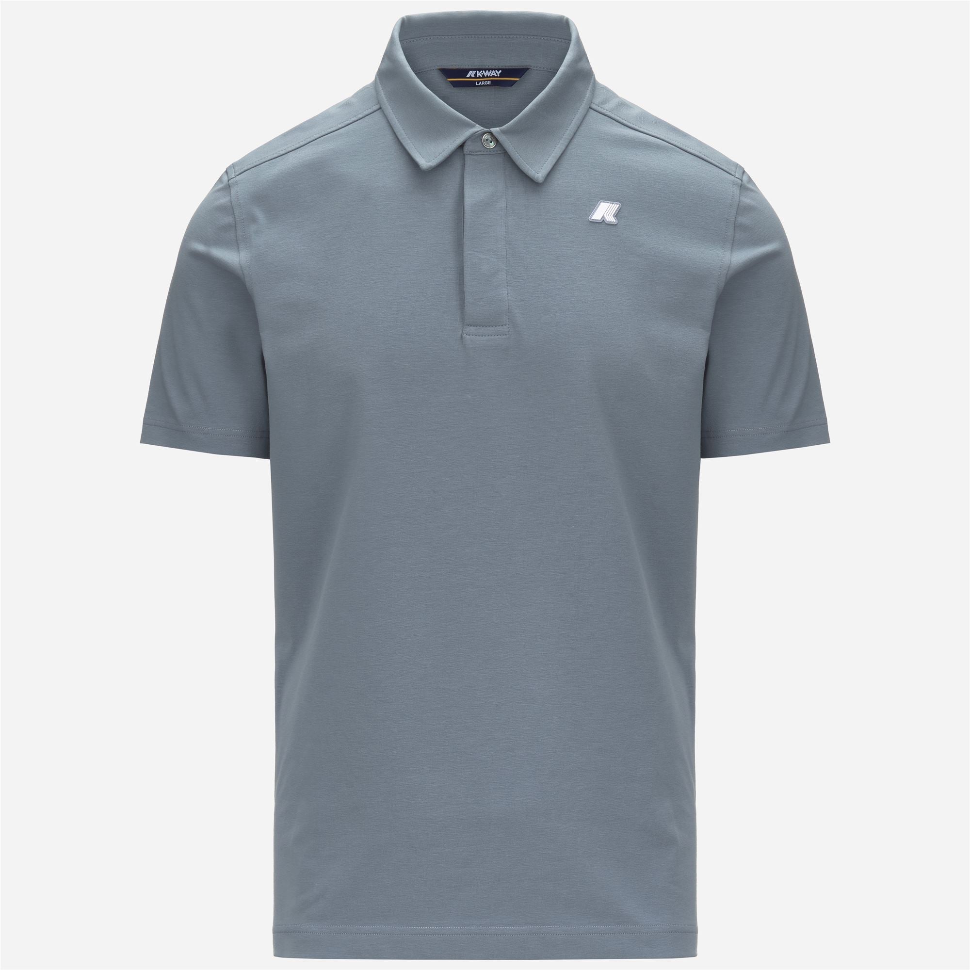 VINCELLE LIGHT STRETCH JERSEY - Polo Shirts - Polo - Man - GREY MD