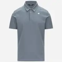 VINCELLE LIGHT STRETCH JERSEY - Polo Shirts - Polo - Man - GREY MD