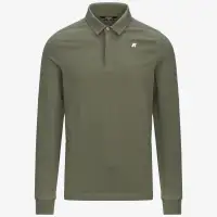 TIBERE LIGHT STRETCH JERSEY - Polo Shirts - Polo - Man - GREEN LICHEN