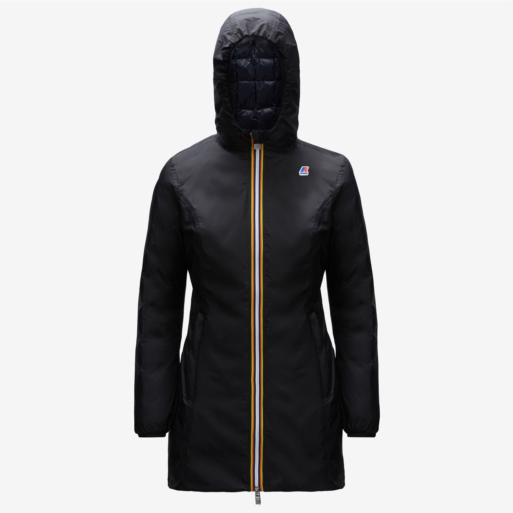 DENISE THERMO PLUS.2 REVERSIBLE - Jackets - 3/4 LENGTH - Woman - BLACK PURE-BLUE DEPTH