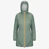 DENISE THERMO PLUS.2 REVERSIBLE - Jackets - 3/4 LENGTH - Woman - GREEN LAUREL-GREY LT