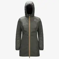 DENISE THERMO PLUS.2 REVERSIBLE - Jackets - 3/4 LENGTH - Woman - GREEN BLACKISH-BLACK PURE