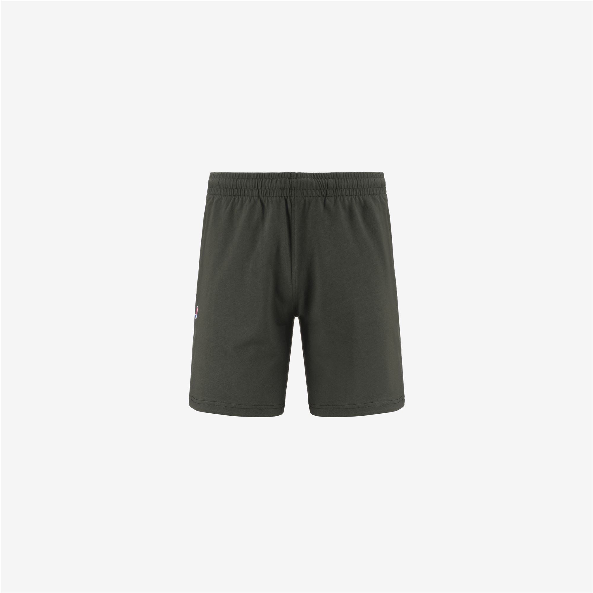 LAURENT JERSEY - Shorts - Sport  Shorts - Unisex - GREEN BLACKISH