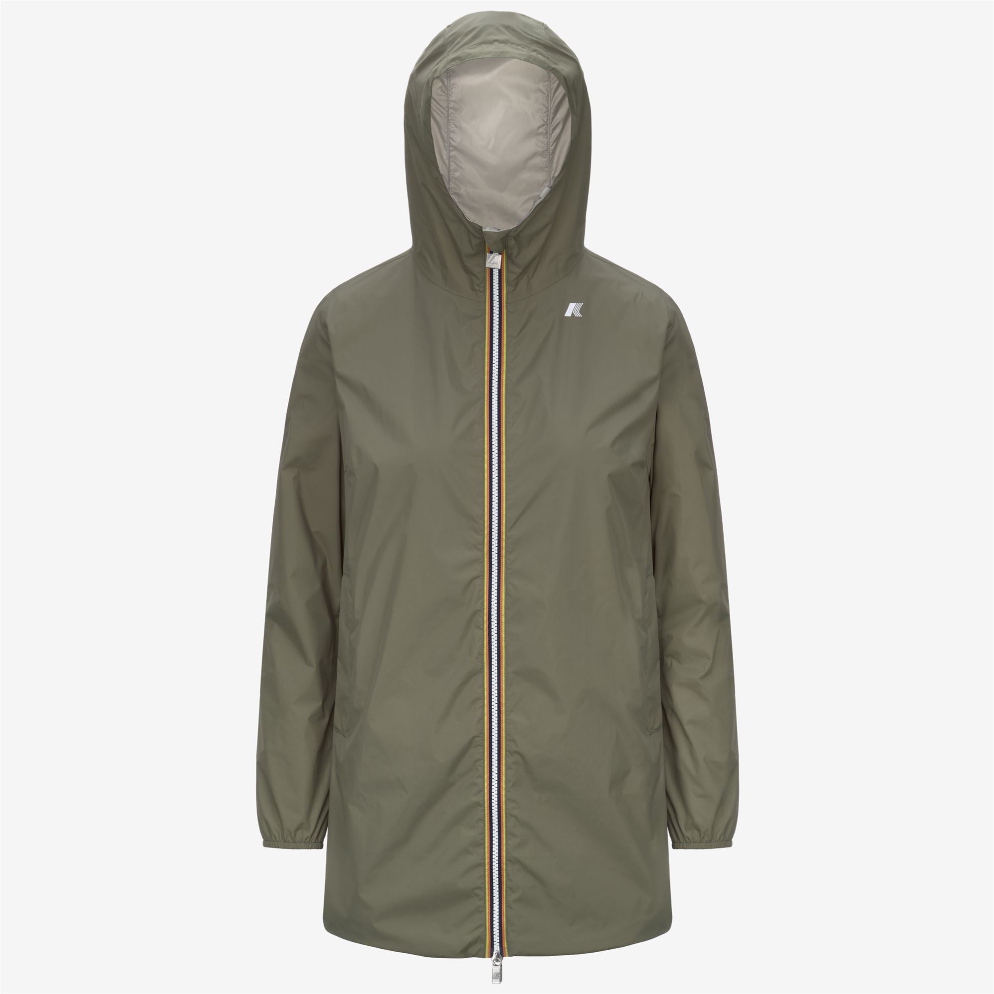 SOPHIE PLUS.2 REVERSIBLE - Jackets - Mid - Woman - GREEN LICHEN-BEIGE LT