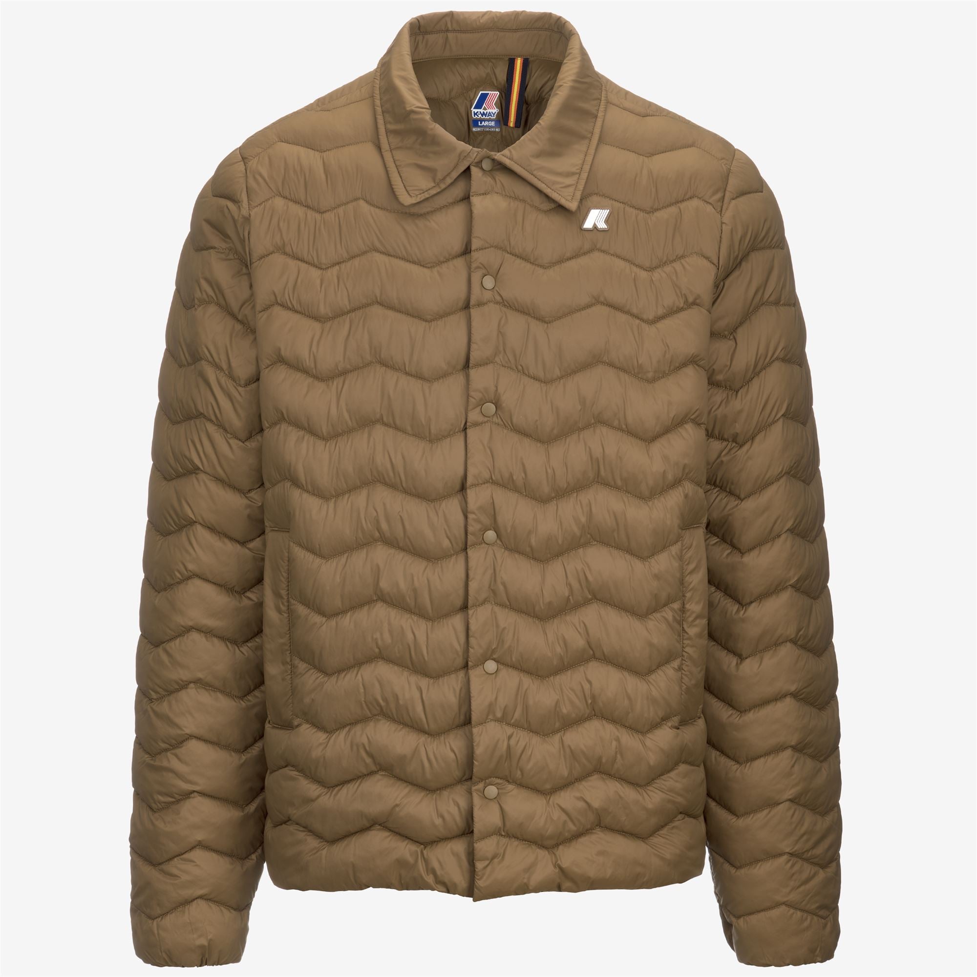 BRUNO QUILTED WARM - Jackets - Short - Man - BROWN CORDA
