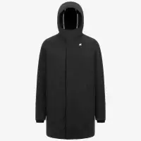 MARLYN BONDED - Jackets - Mid - Man - BLACK-BLUE DEPTH