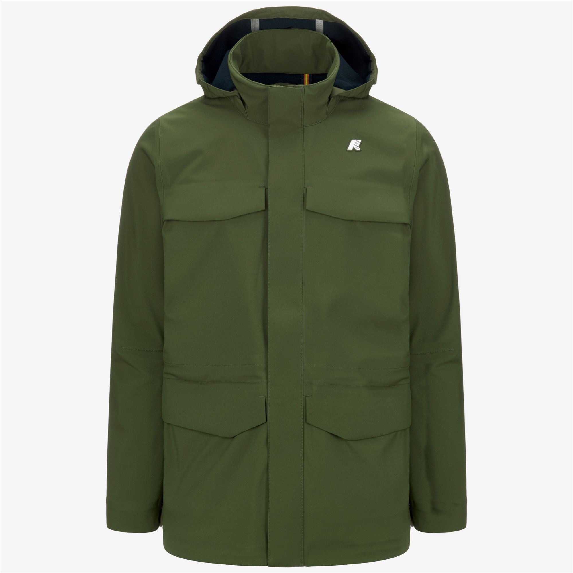 MANPHY BONDED - Jackets - Mid - Man - GREEN C-BLUE D