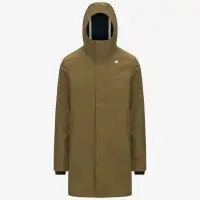 THOMAS BONDED - Jackets - Long - Man - BROWN CORDA-BLUE DEPTH