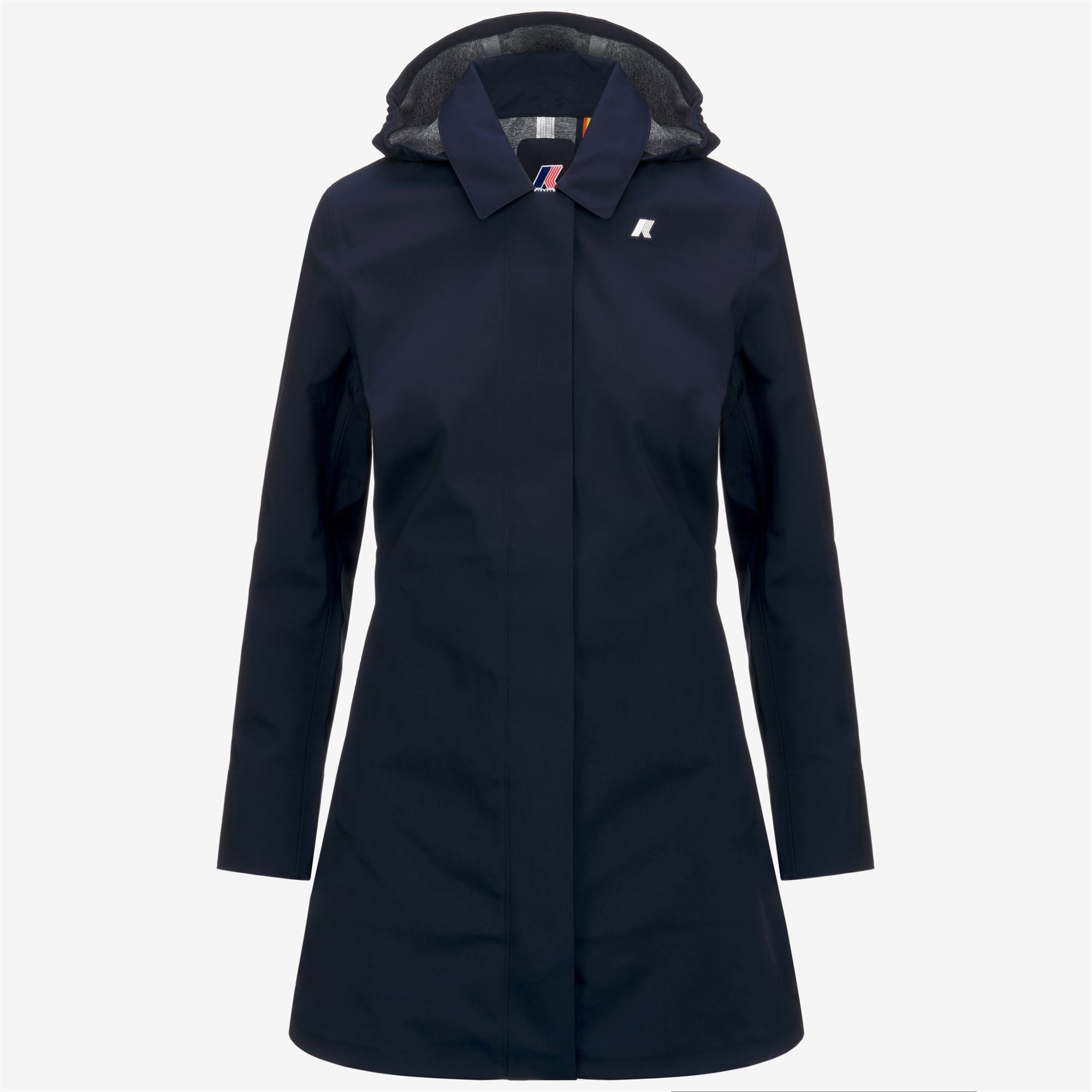 MATHY BONDED JERSEY - Jackets - Mid - Woman - BLUE DEPTH