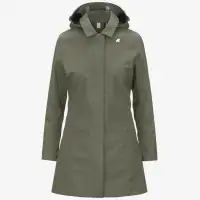 MATHY BONDED JERSEY - Jackets - Mid - Woman - GREEN LICHEN