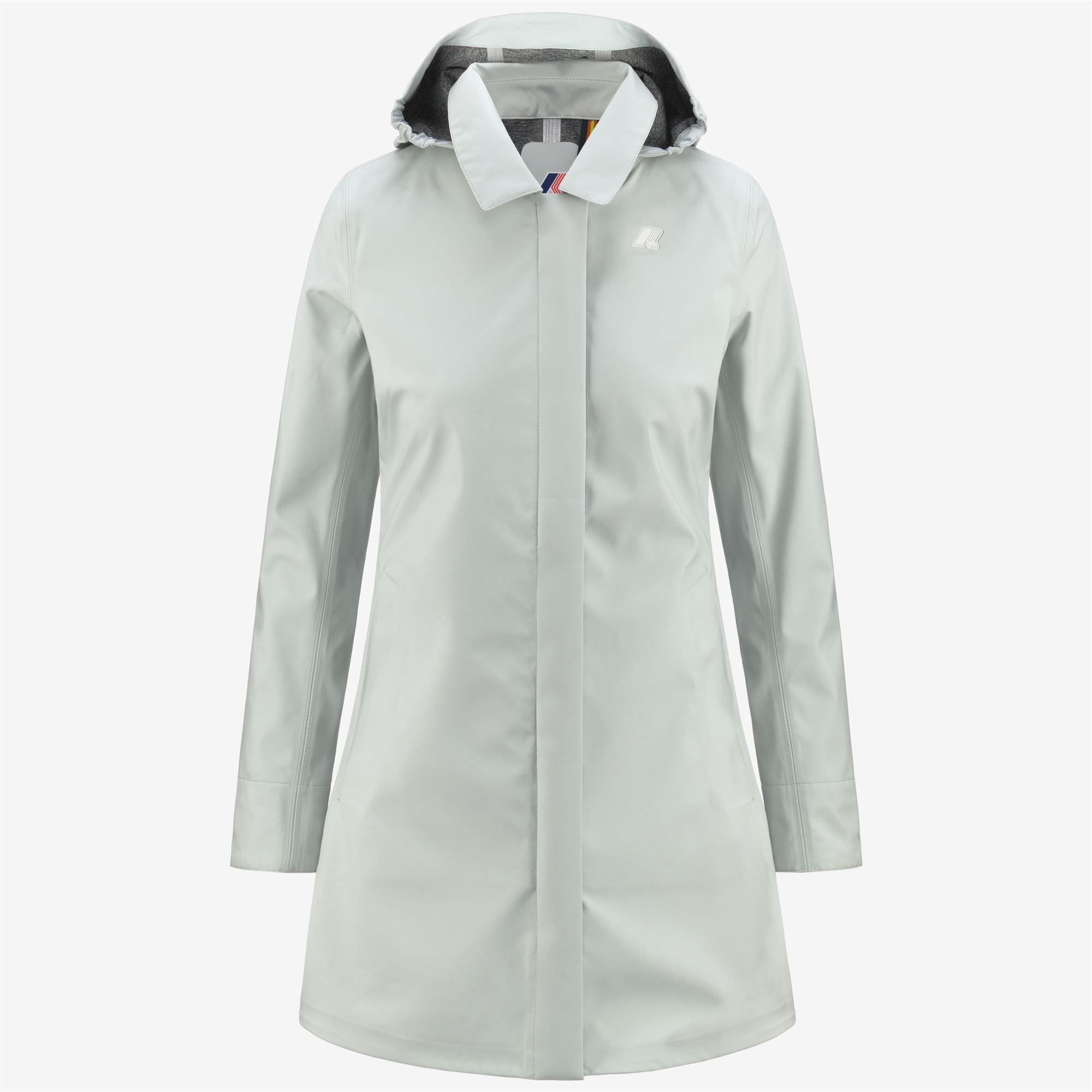 MATHY BONDED JERSEY - Jackets - Mid - Woman - GREY SAGE