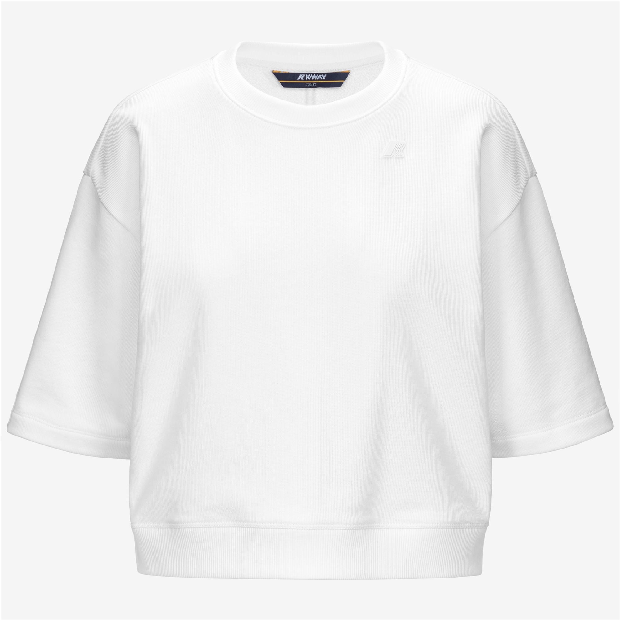 GWEN FRENCH TERRY - Fleece - Pull  Over - Woman - WHITE