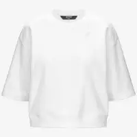 GWEN FRENCH TERRY - Fleece - Pull  Over - Woman - WHITE