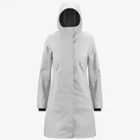 STEPHY BONDED JERSEY - Jackets - 3/4 LENGTH - Woman - WHITE
