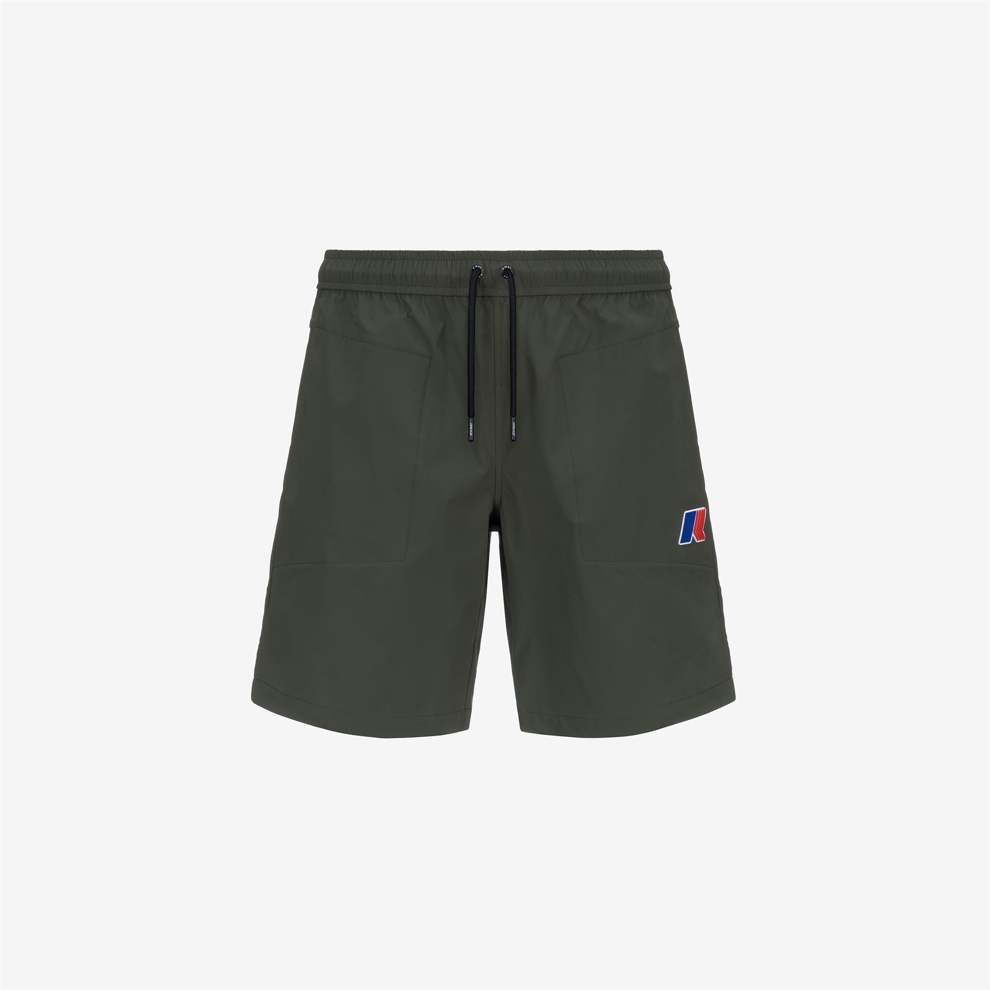 NESTY LF - Shorts - Sport  Shorts - Unisex - GREEN BLACKISH