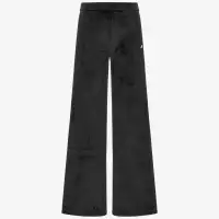 JENNY VELOUR POLAR - Pants - Sport Trousers - Woman - BLACK P-BLACK P