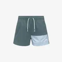 P. LENON INSERT BEACH - Bathing Suits - Swimming Trunks - Boy - GREEN IRON-BLUE BABY