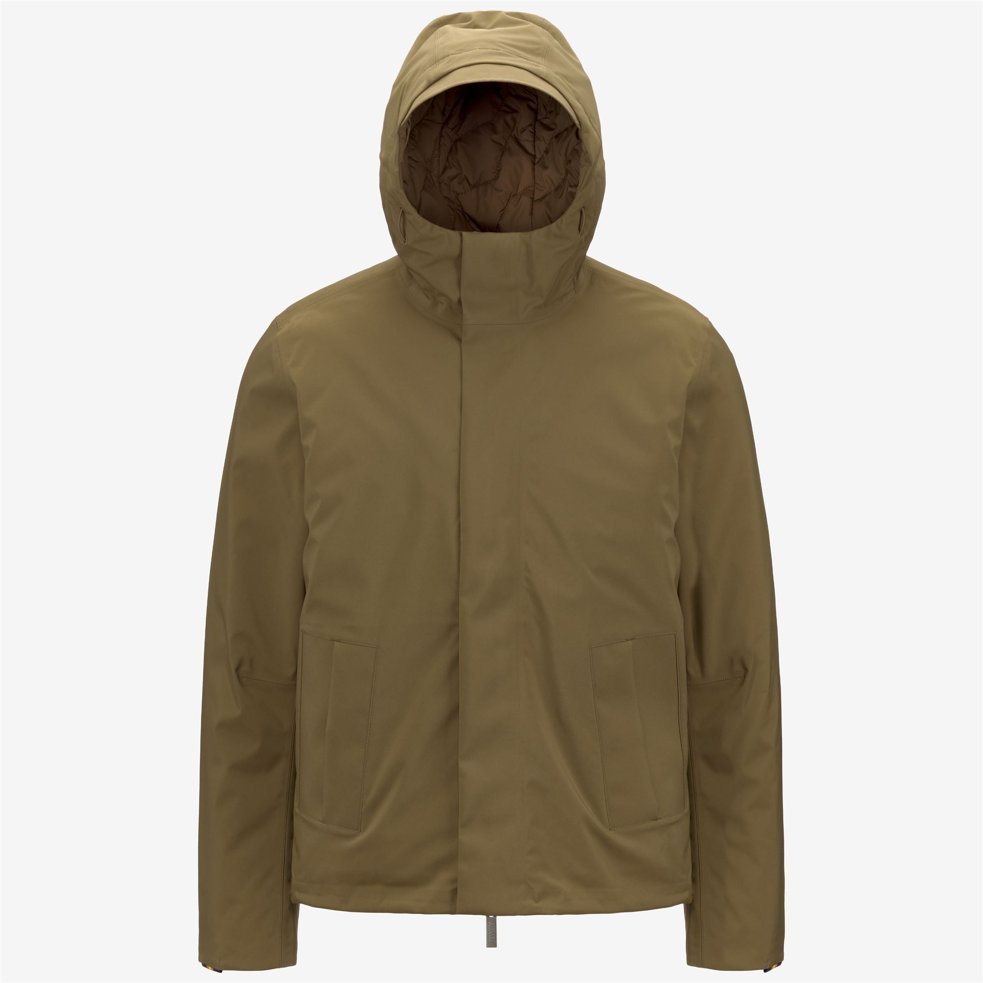 JACKEN BONDED PADDED - Jackets - Short - Man - BROWN CORDA