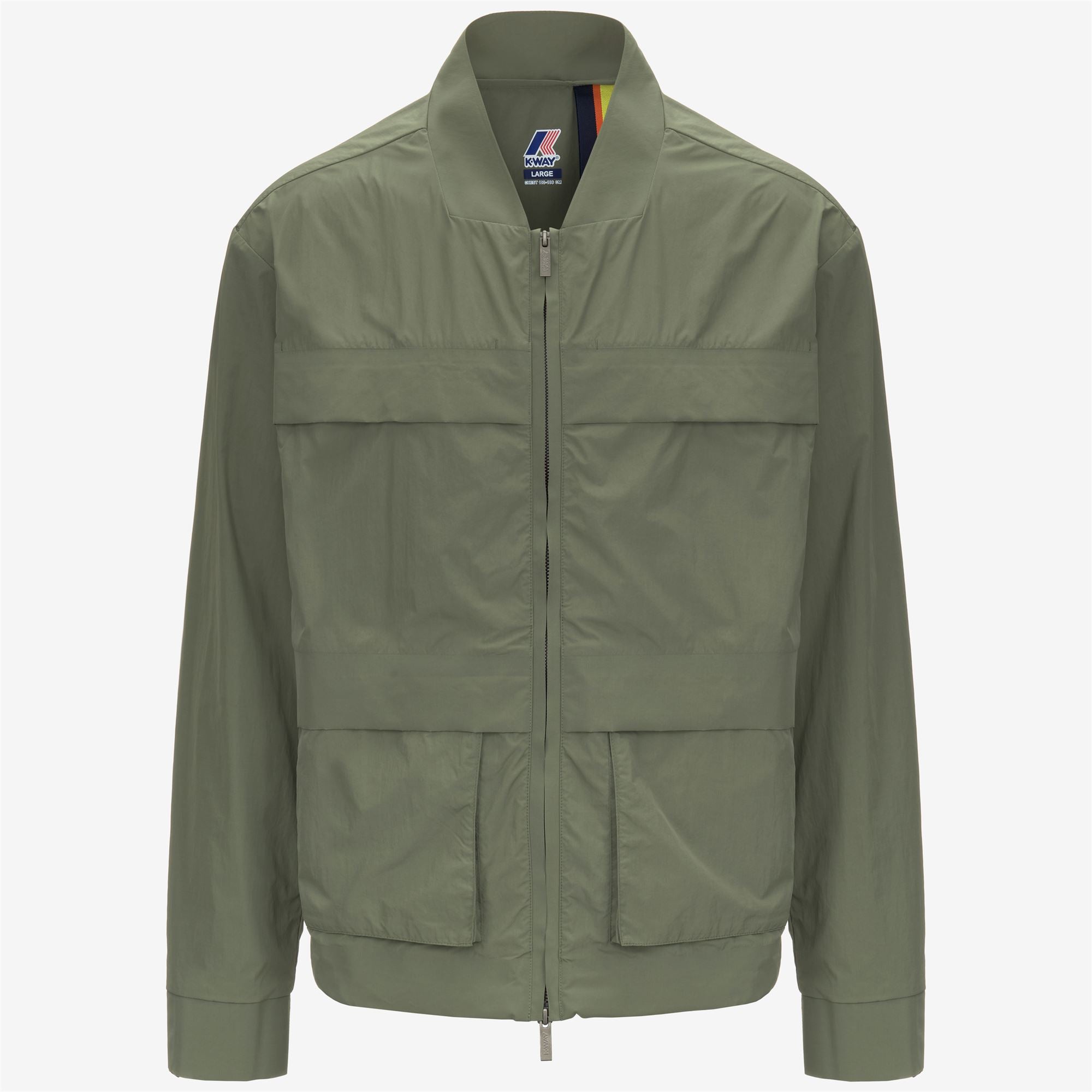BARION COTTON LIKE - Jackets - Short - Man - GREEN LICHEN