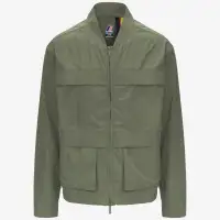 BARION COTTON LIKE - Jackets - Short - Man - GREEN LICHEN