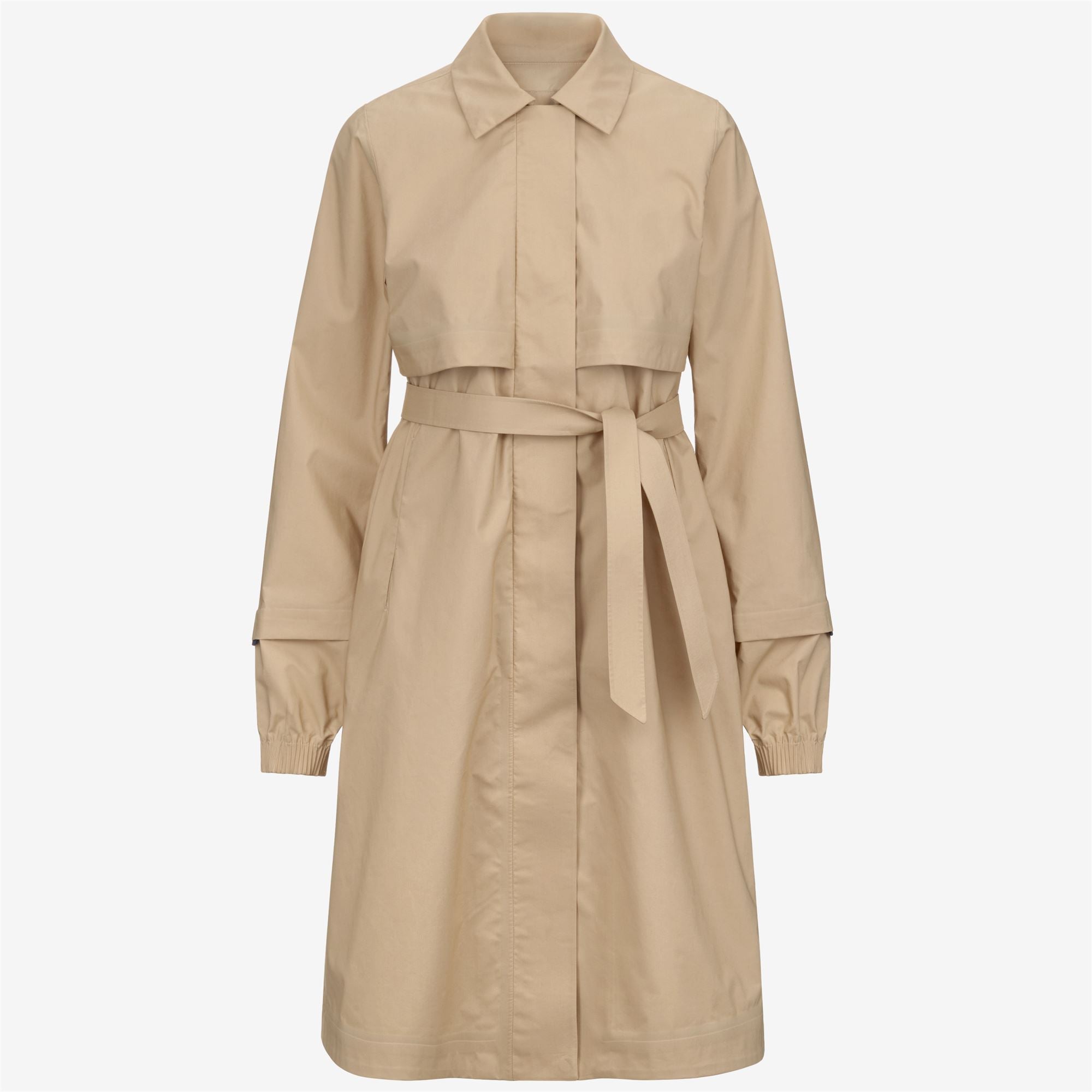 JESY 3L POPLIN - Jackets - Long - Woman - BEIGE ROPE-BEIGE LT