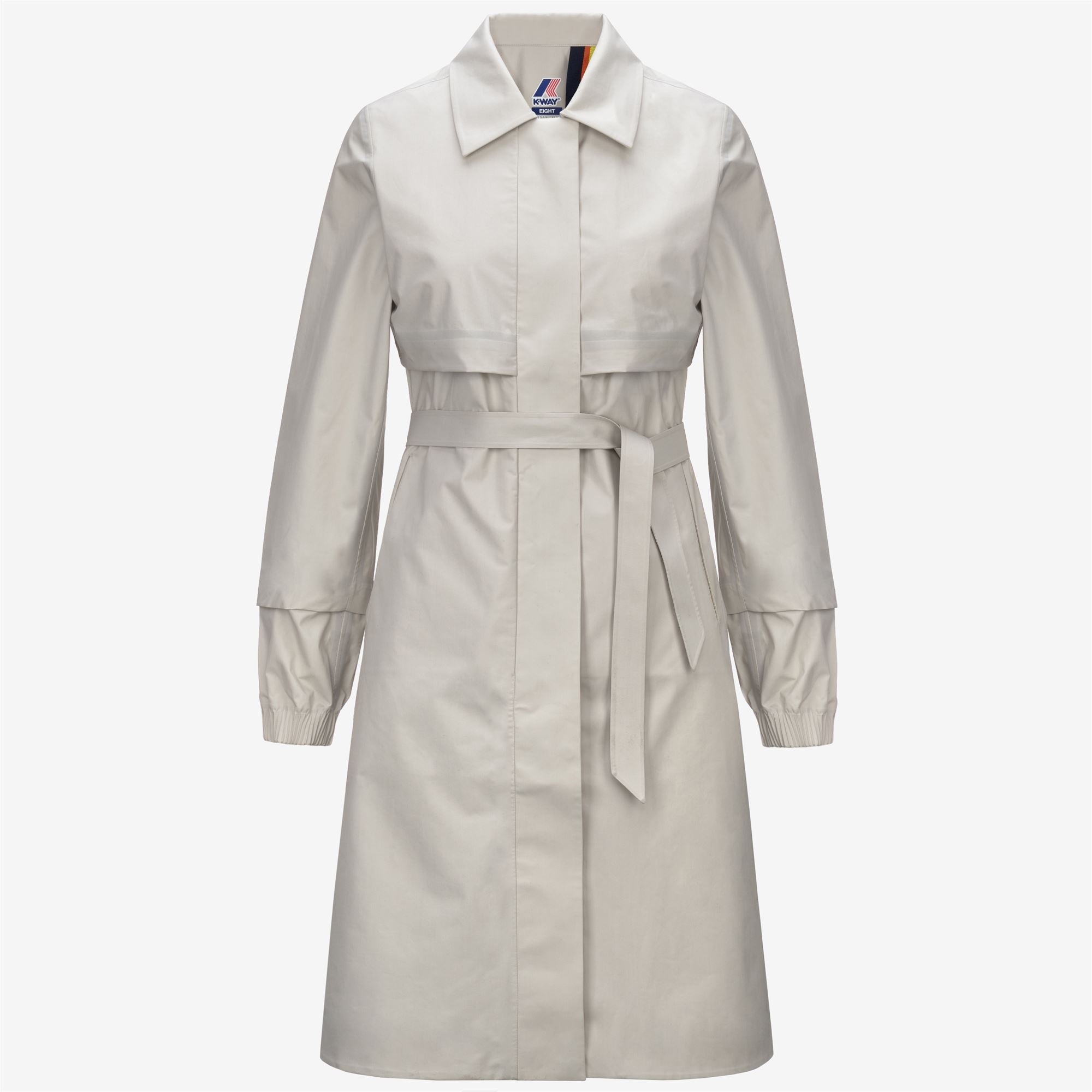 JESY 3L POPLIN - Jackets - Long - Woman - BEIGE LT-WHITE