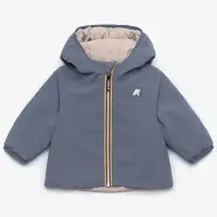 E. JACK ST WARM REVERSIBLE - Jackets - Short - Kid unisex - GREY BLUE AVIO-BEIGE GREY