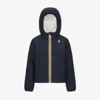P. LILY ST WARM REVERSIBLE - Jackets - Short - Girl - BLUE DEPTH-WHITE GARDENIA