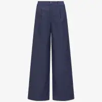 PIGALLE SOFT DENIM - Pants - Sport Trousers - Woman - BLUE DEEP COBALT