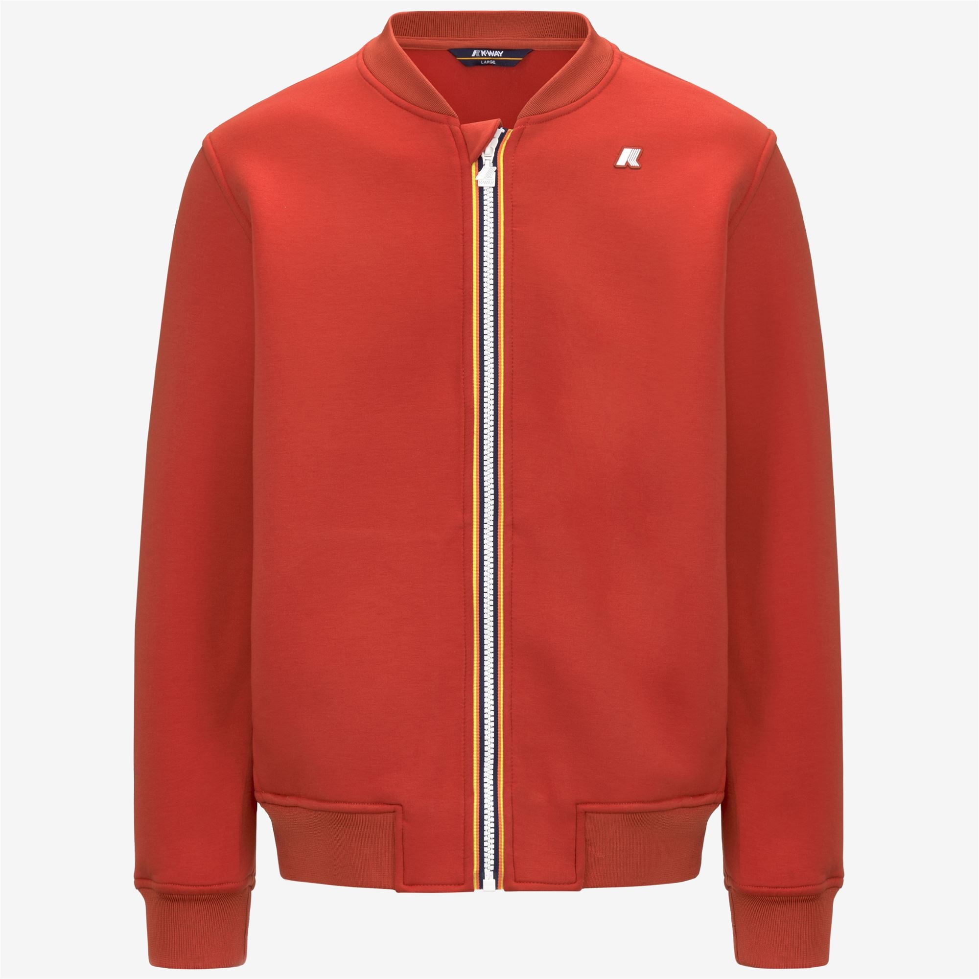 ABEL SPACER - Fleece - Jacket - Man - RED POMPEIAN