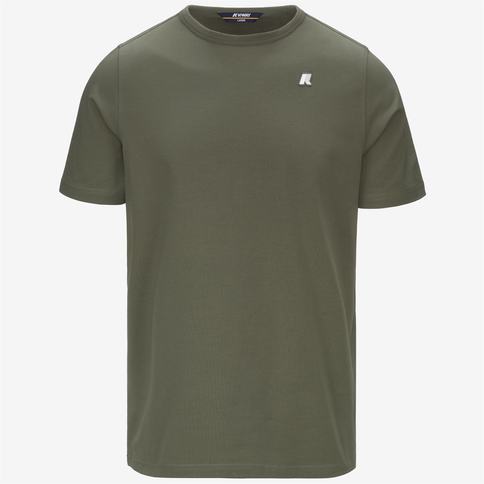 ADAME LIGHT STRETCH JERSEY - T-ShirtsTop - T-Shirt - Man - GREEN LICHEN