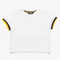 E. PETE CONTRAST PIQUE - T-ShirtsTop - T-Shirt - Kid unisex - WHITE