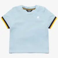 E. PETE CONTRAST PIQUE - T-ShirtsTop - T-Shirt - Kid unisex - BLUE BABY