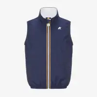 P. VALEN PLUS.2 REVERSIBLE - Jackets - Vest - Boy - BLUE DEEP COBALT-WHITE