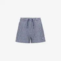 P. HAZEL CHECK BEACH - Bathing Suits - Swimming Trunks - Boy - WHITE-BLUE DEEP COBALT