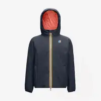 P. LILY WARM REVERSIBLE - Jackets - Short - Girl - BLUE DEPTH-RED JASPER