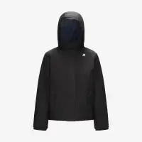 P. LILY MICRO RIPSTOP MARMOTTA - Jackets - Short - Girl - BLACK PURE-BLUE DEPTH