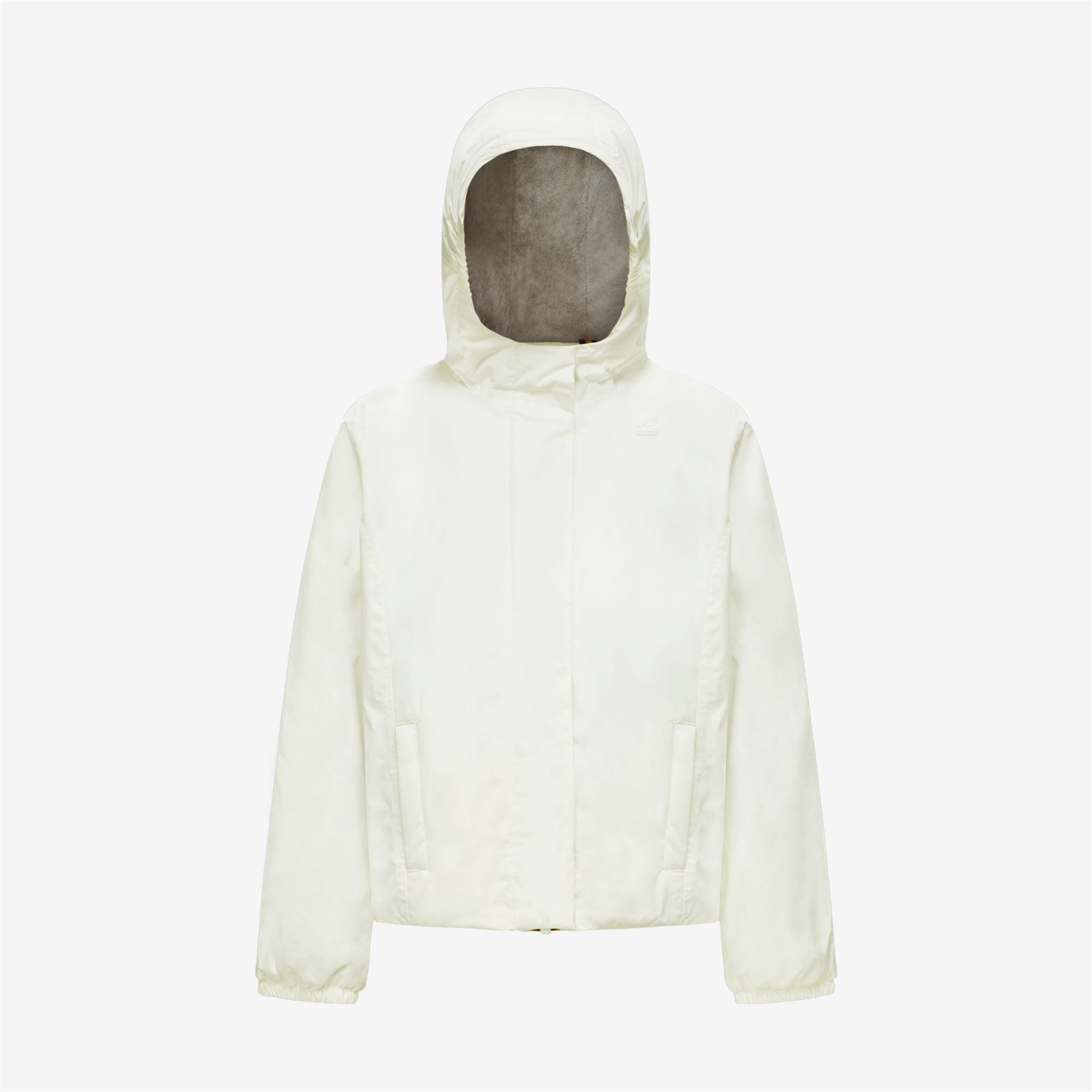 P. LILY MICRO RIPSTOP MARMOTTA - Jackets - Short - Girl - WHITE-BEIGE GREY