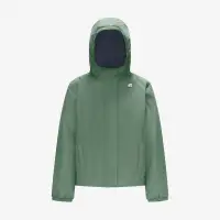 P. LILY MICRO RIPSTOP MARMOTTA - Jackets - Short - Girl - GREEN LAUREL-BLUE DEPTH
