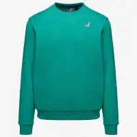 LE VRAI AUGUSTE POLY COTTON - Fleece - Jumper - Unisex - GREEN