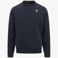 LE VRAI AUGUSTE POLY COTTON - Fleece - Jumper - Unisex - BLUE DEPTH
