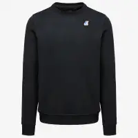 LE VRAI AUGUSTE POLY COTTON - Fleece - Jumper - Unisex - BLACK PURE