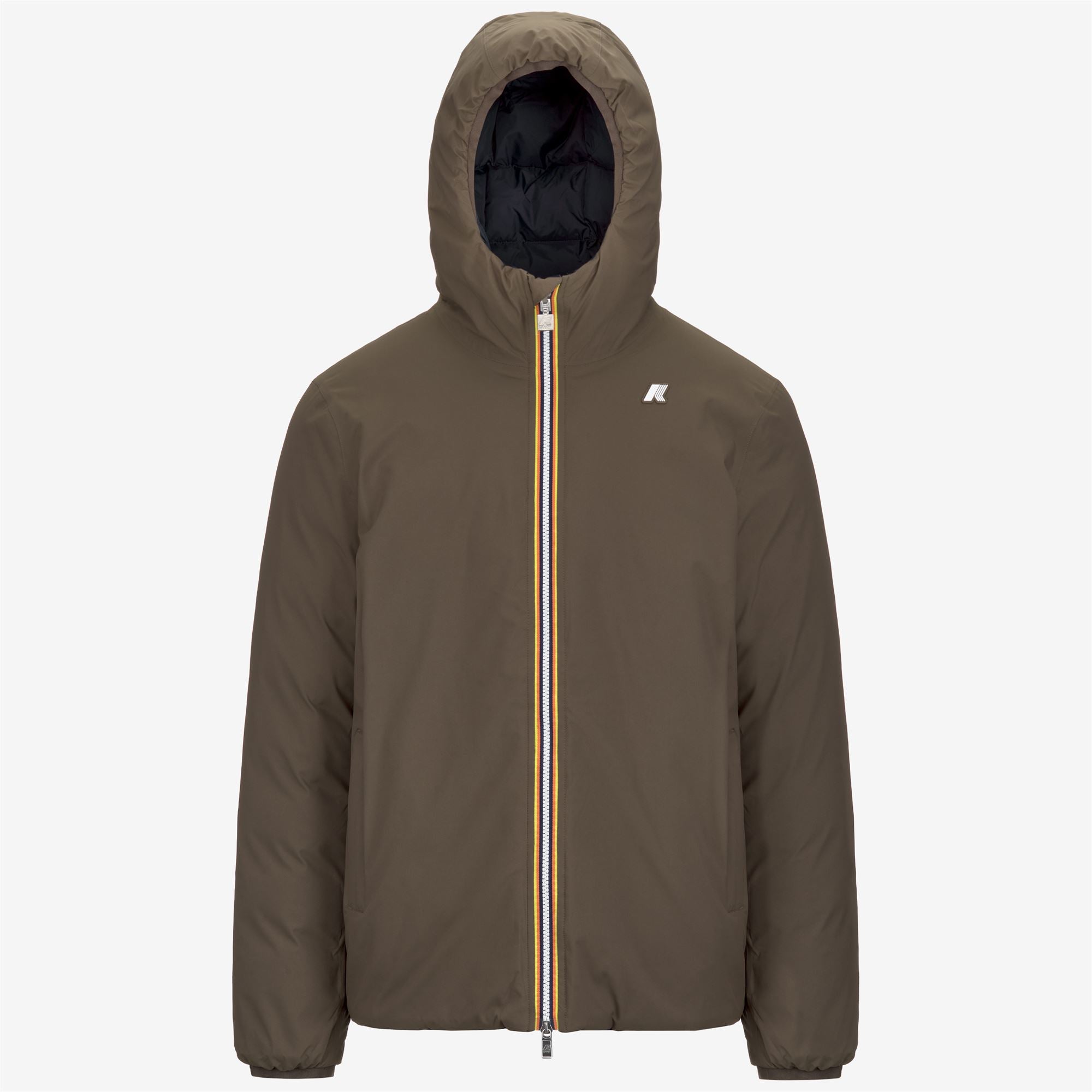 JACK ST THERMO REVERSIBLE - Jackets - Short - Man - BROWN G-BLUE D