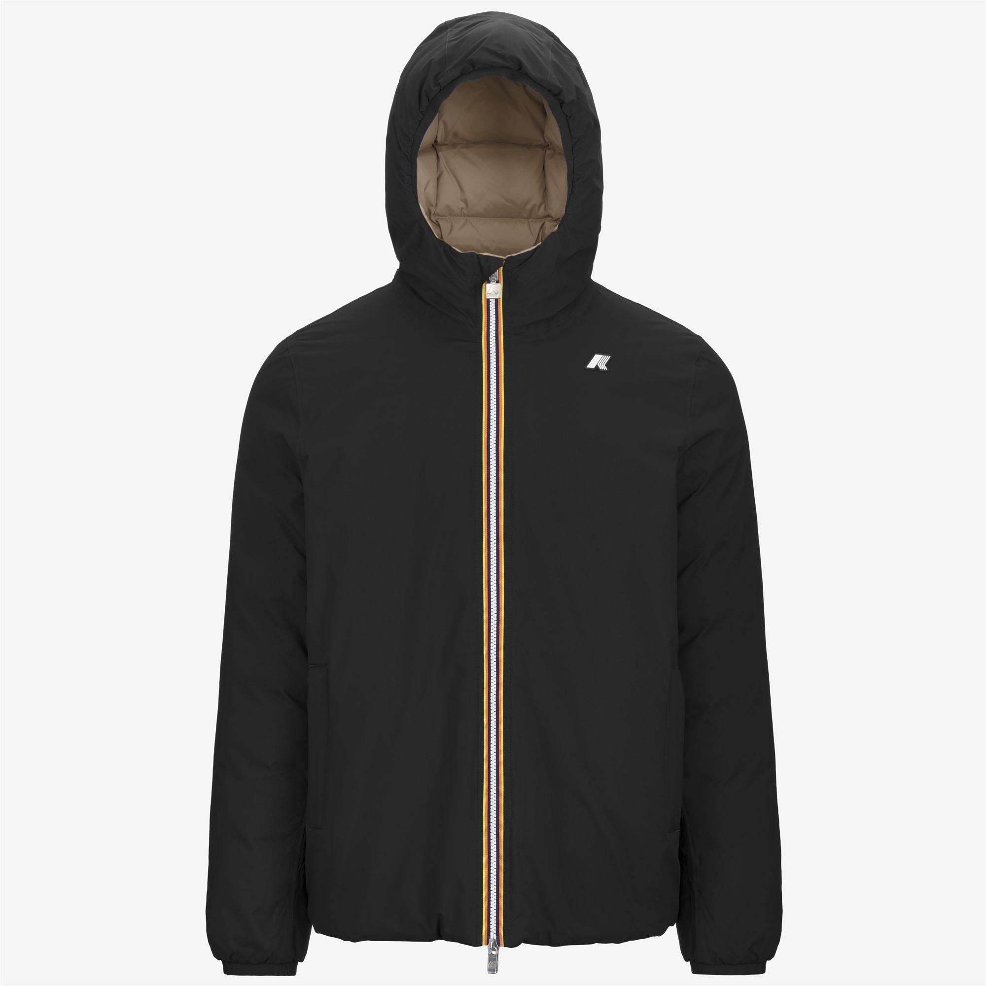 JACK ST THERMO REVERSIBLE - Jackets - Short - Man - BLACK P-BEIGE G