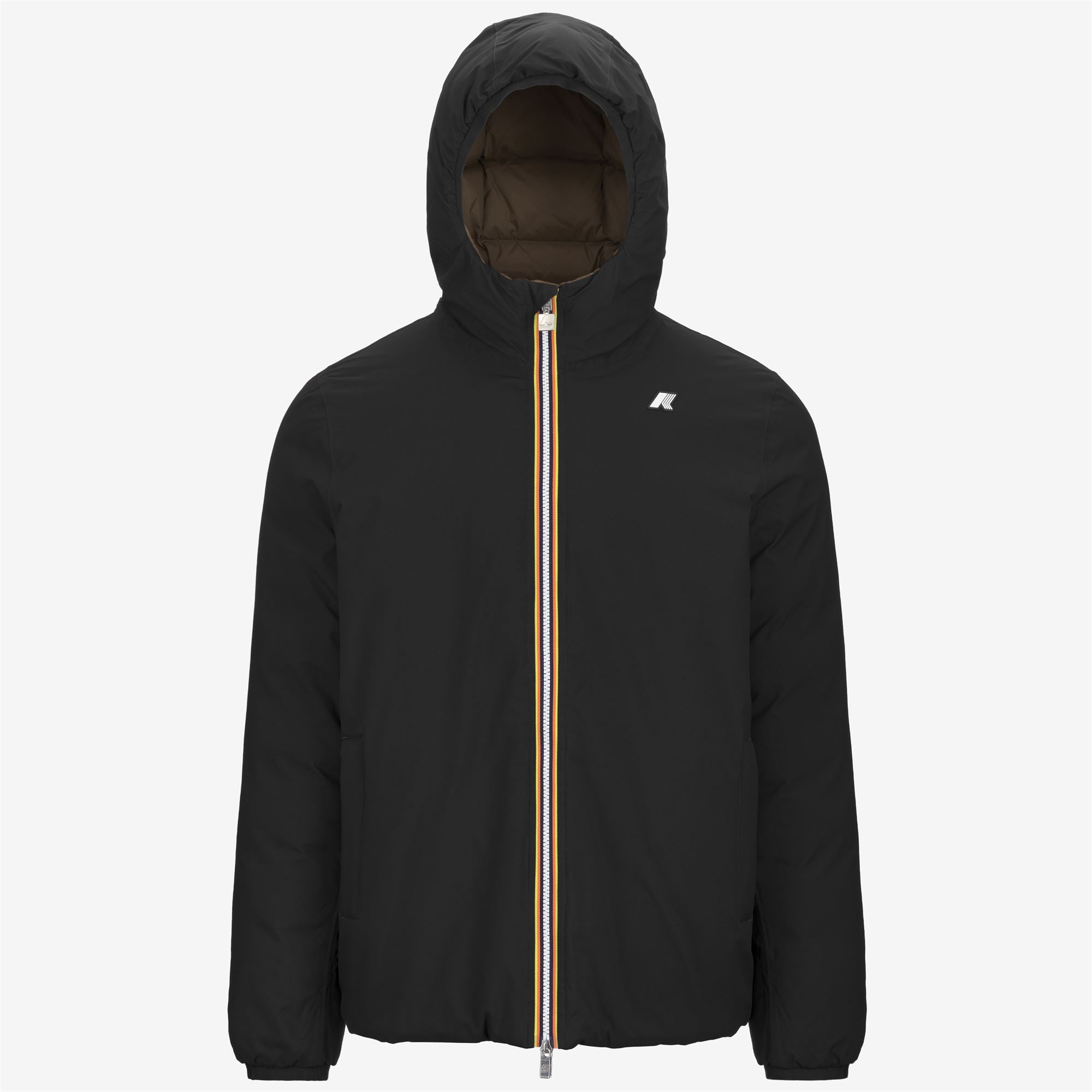 JACK ST THERMO REVERSIBLE - Jackets - Short - Man - BLACK P-BROWN G