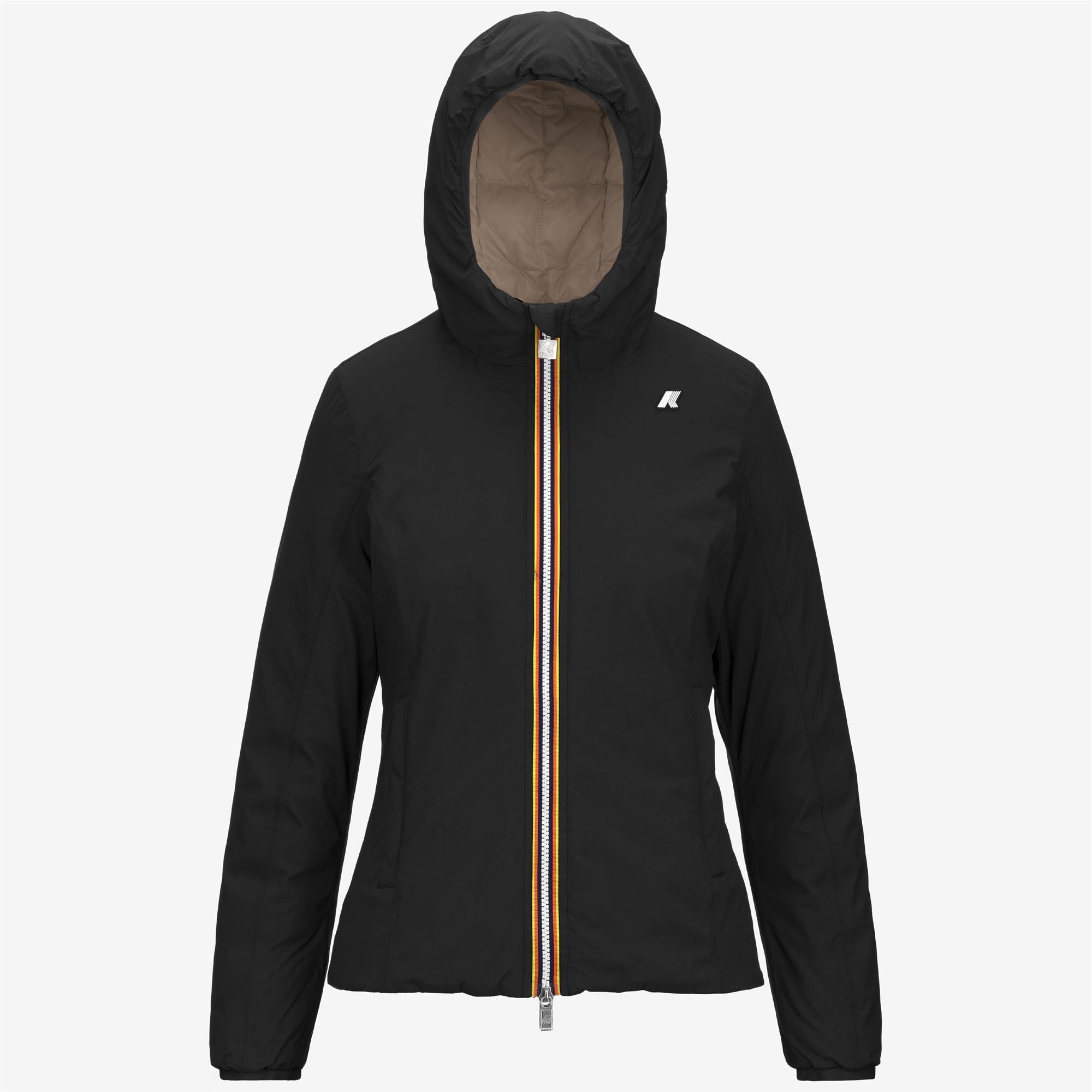 LILY ST THERMO REVERSIBLE - Jackets - Short - Woman - BLACK P-BEIGE G