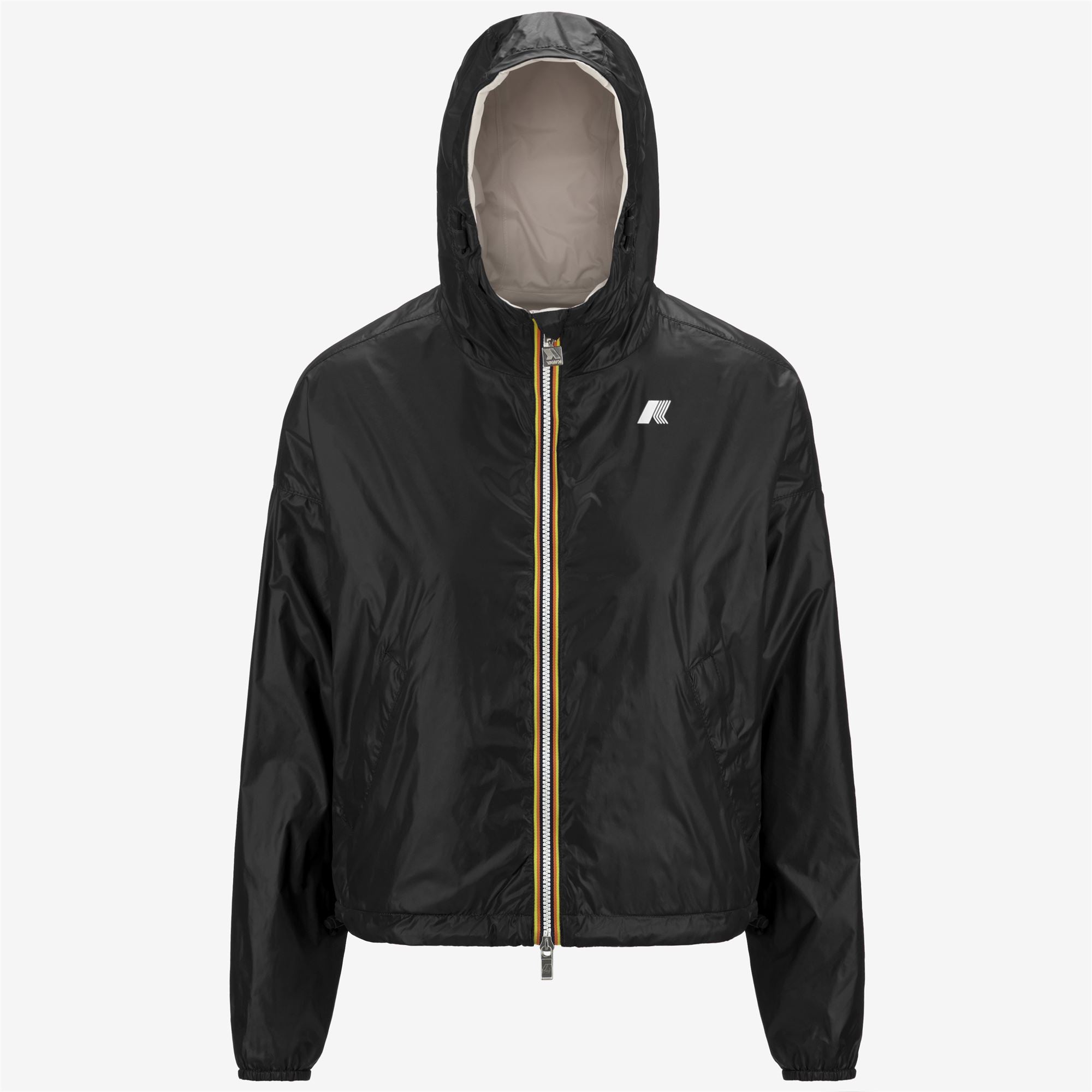 LAURETTE PLUS.2 REVERSIBLE - Jackets - Short - Woman - BLACK P-BEIGE LT